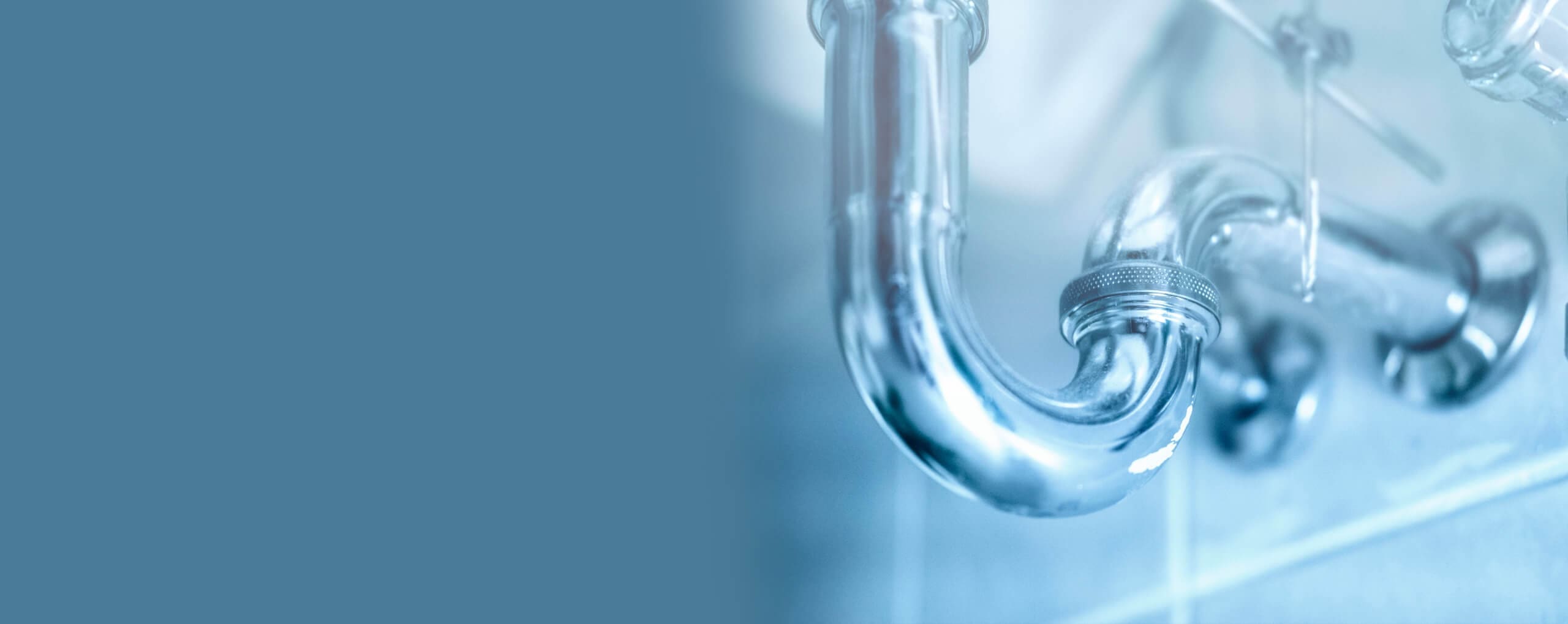 water flowing through the pipe