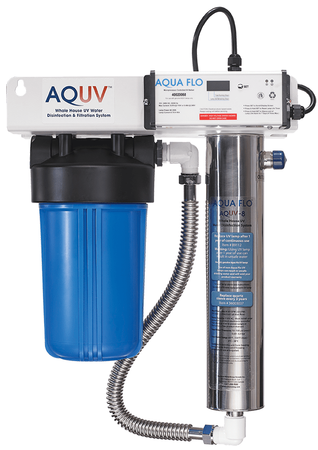 AQUV-8R1 UV Light Water Disinfection System