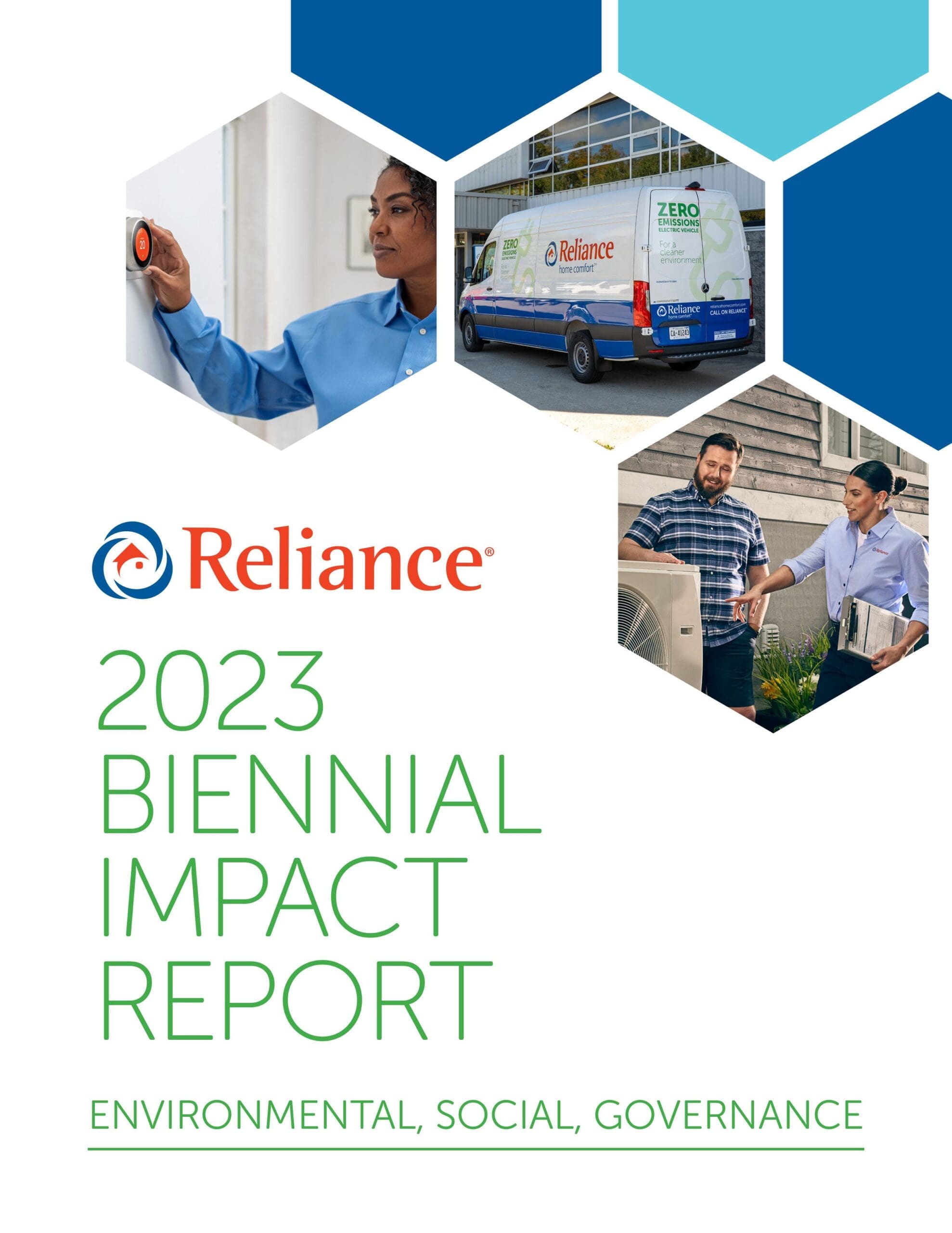 first page of 2023 ESG Report